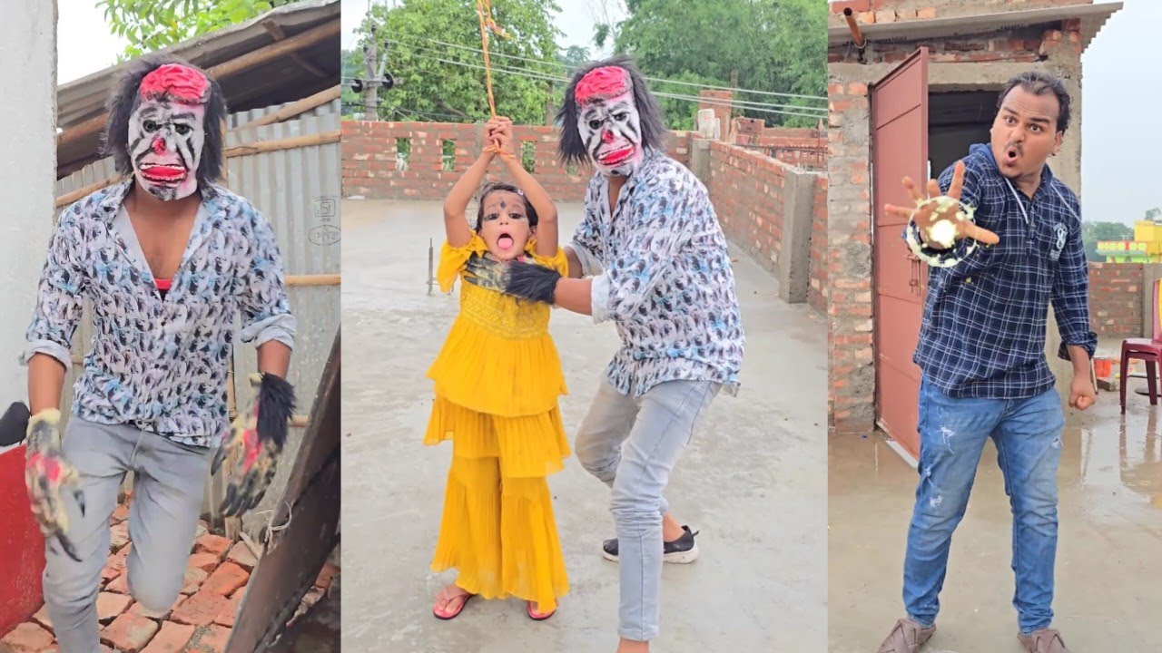 मामा नें भूत को मारा ! हसी नहीं रुकी तो कहना ! #sukhasankastar #atika #comedy #classicwood #funny