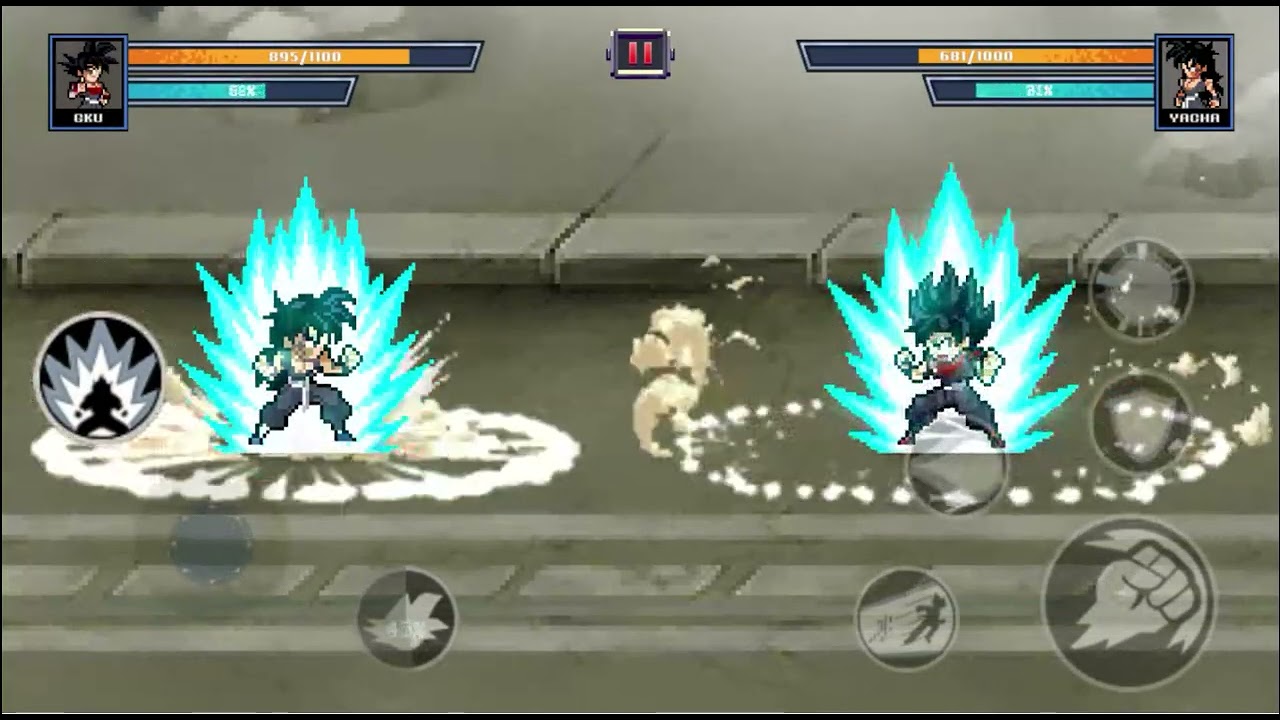 Jugando dragón ball pero... EE....