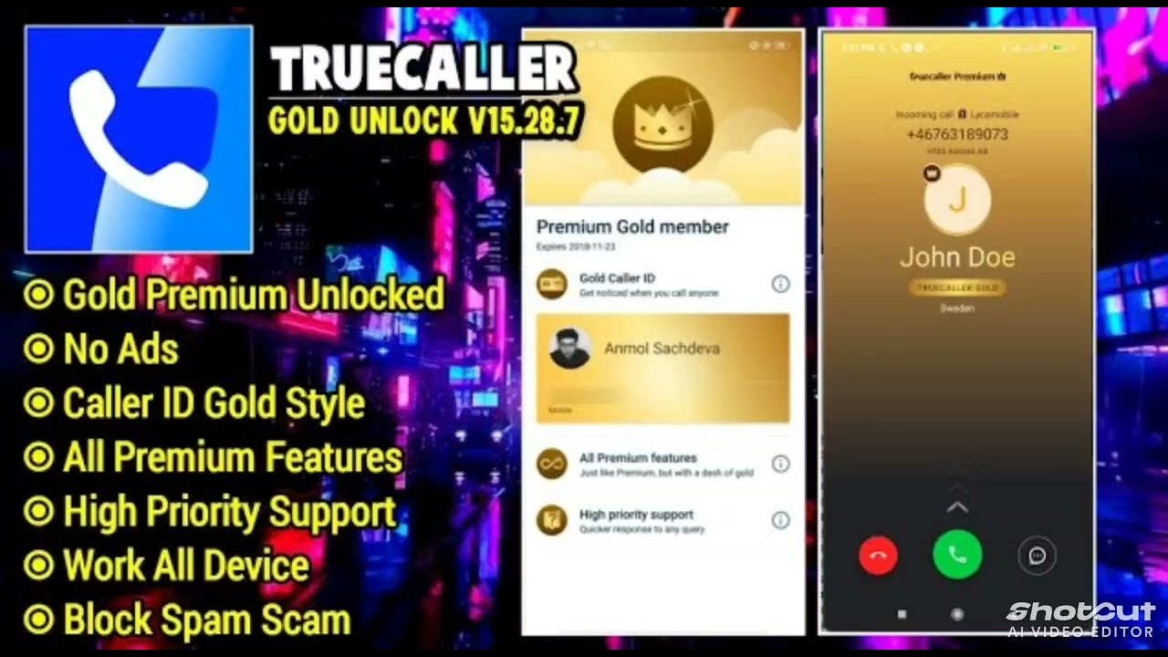Truecaller Gold Apk 2025 |Truecaller V15.28.7 Gold UnlockNew Version Work All Device