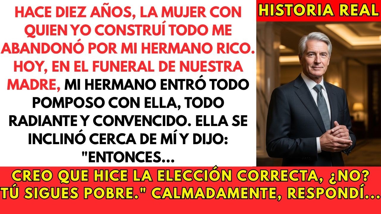 Hace Diez Años, Mi Hermano Rico Robó A Mi Esposa, Con Quien Construí Todo  Ahora Él Se Arrepiente
