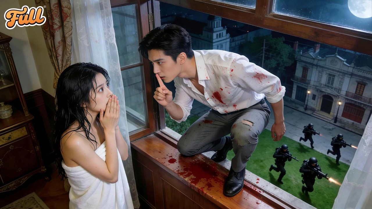 Hunted! Dying, Trapped CEO Hid In Poor Girl's Bathroom! But She Wasn't Scared & Cured His Wound!