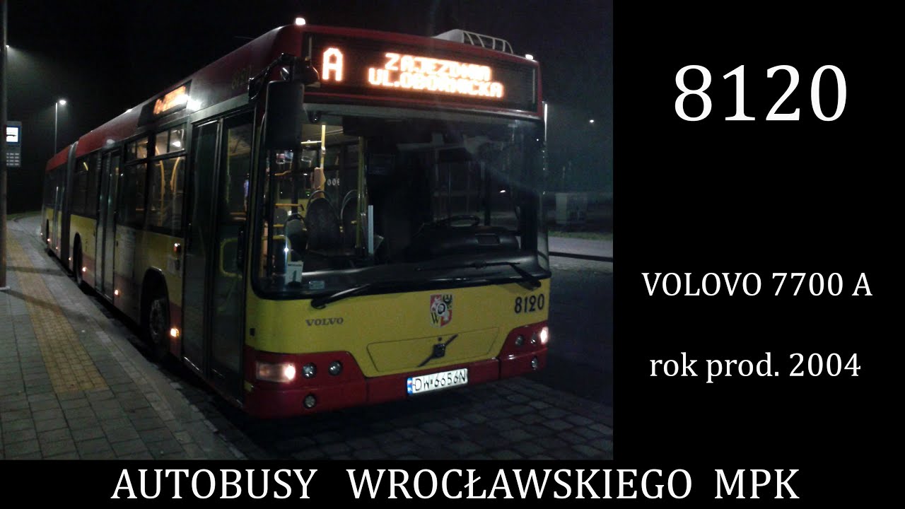 VOLVO 7700A 8120  MPK WROCŁAW