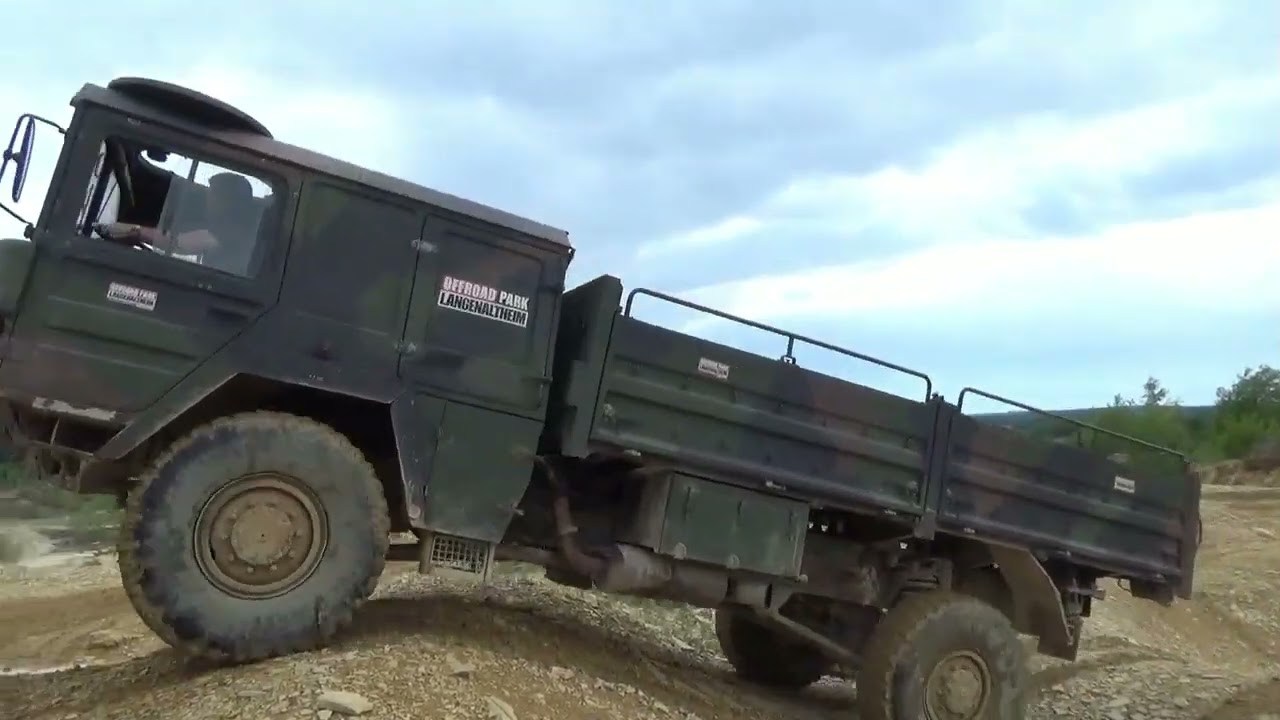 MAN KAT 1  gl 5  im Offroadpark Langenaltheim 2022