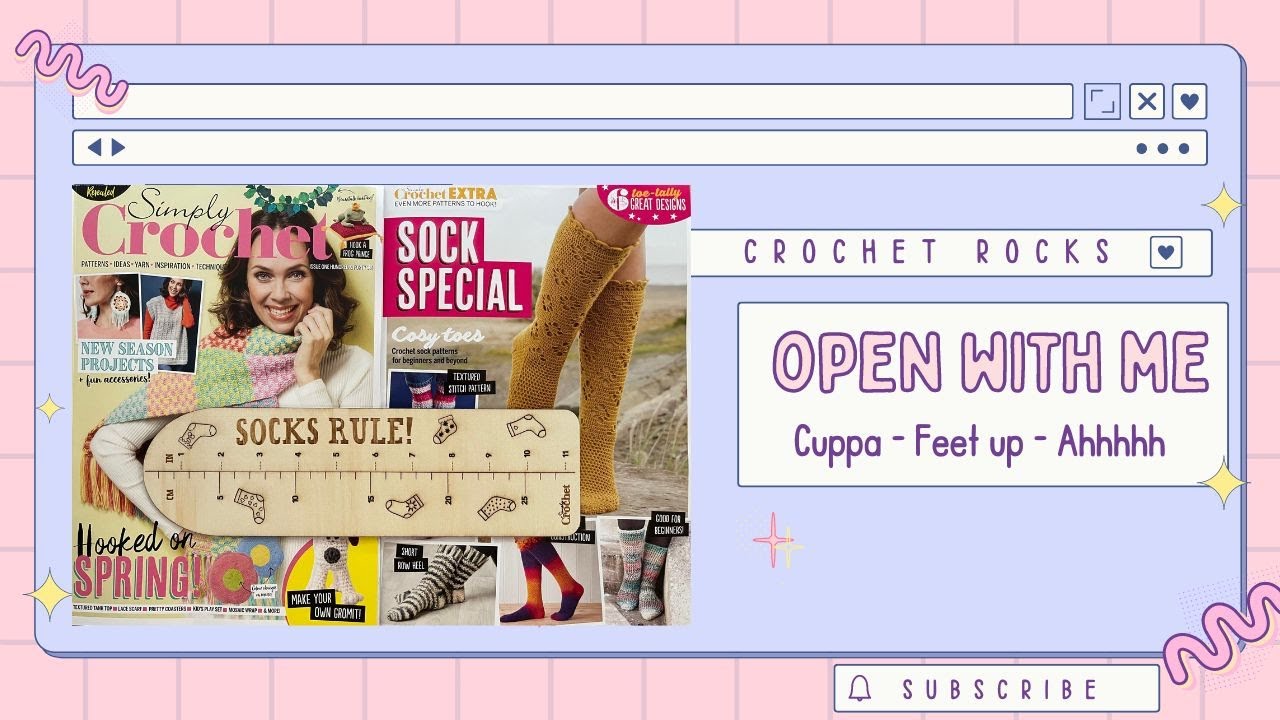 🧶📚Open With Me 171 SIMPLY CROCHET Magazine Free Gifts #crocheting 📚🧶
