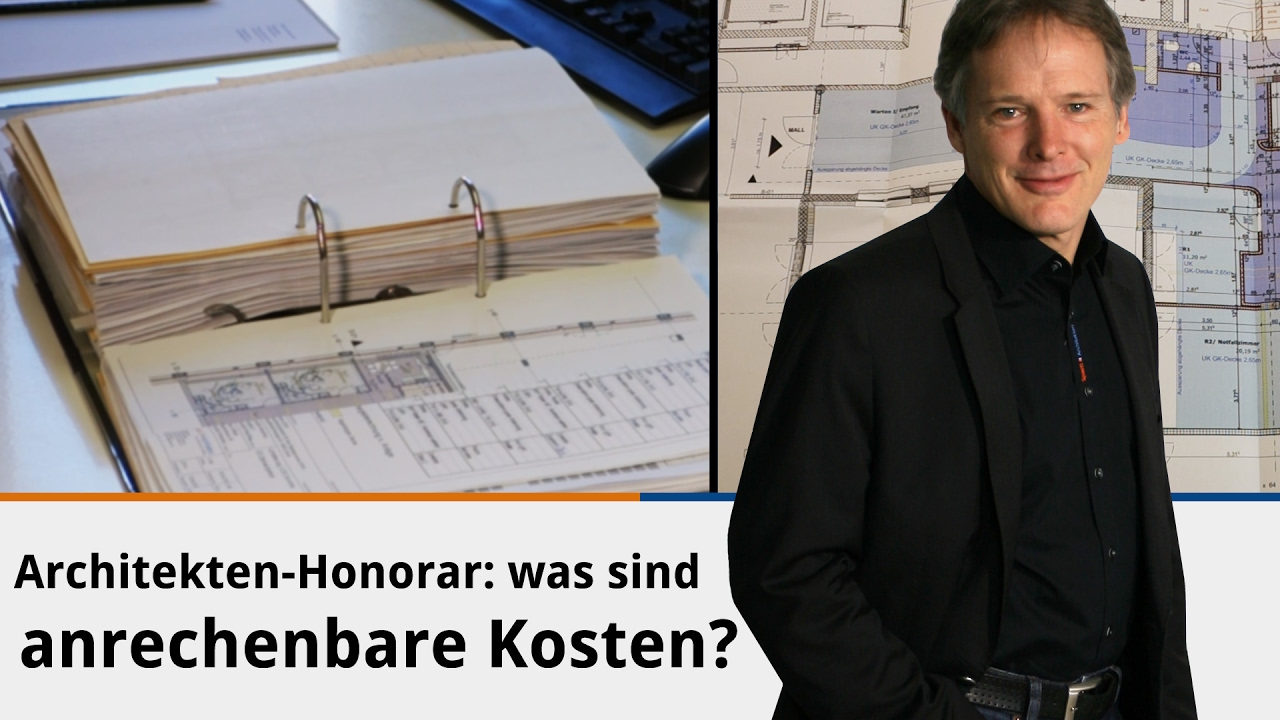 Architekten-Honorar: was sind anrechenbare Kosten?