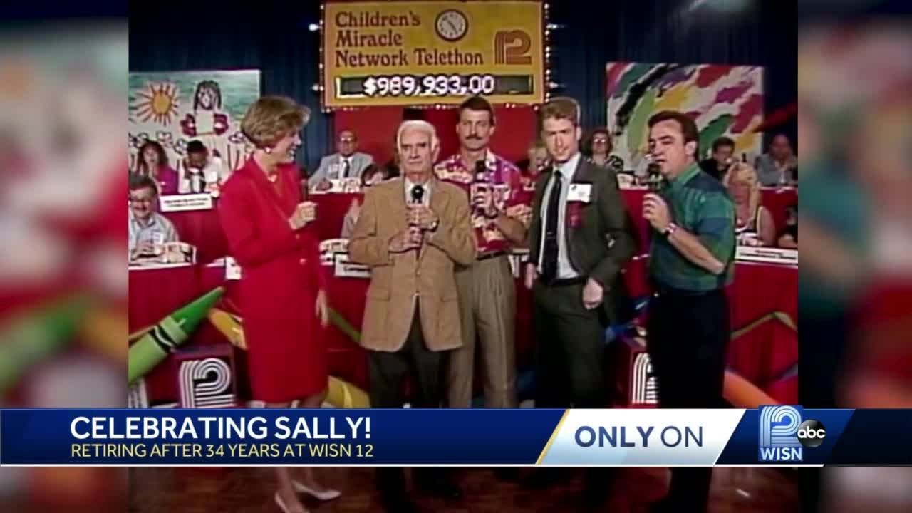 Celebrating Sally! Sally is retiring after 34 years at WISN 12
