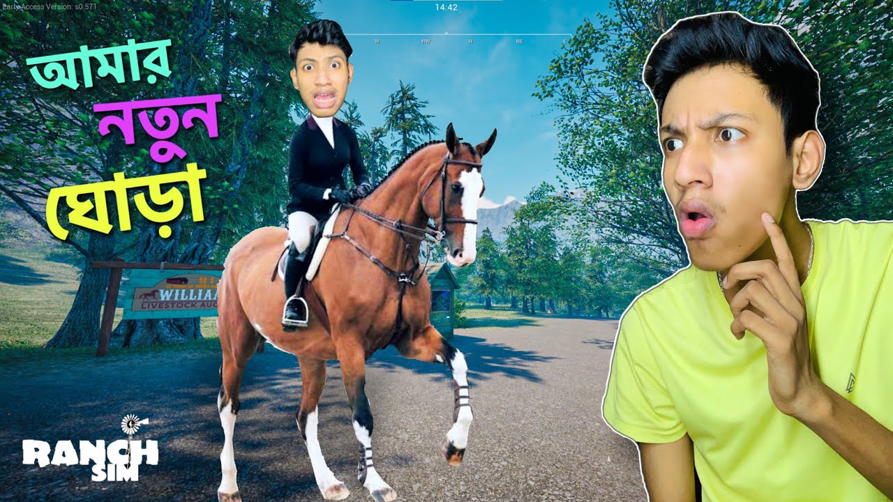 My New Horse - Ranch Simulator Part 7 || The Bangla Gamer