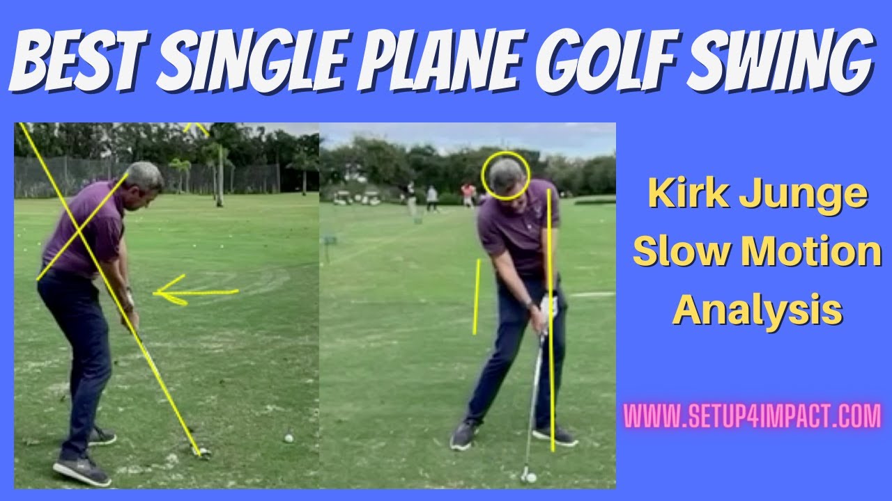 #1 Single Plane Golf Swing | Analysis
