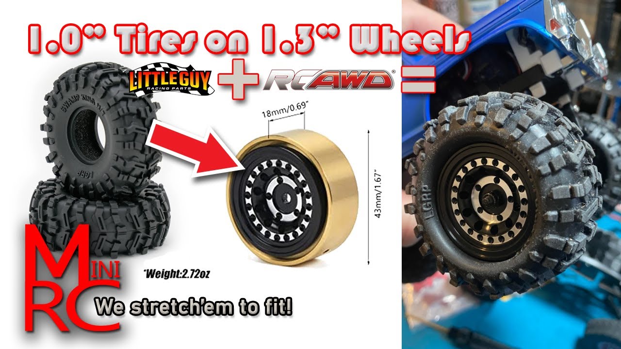 FCX24 — латунные диски 312G! Латунные диски RCAWD преобразят ваш автомобиль! Шина 1,0 дюйма на ди...