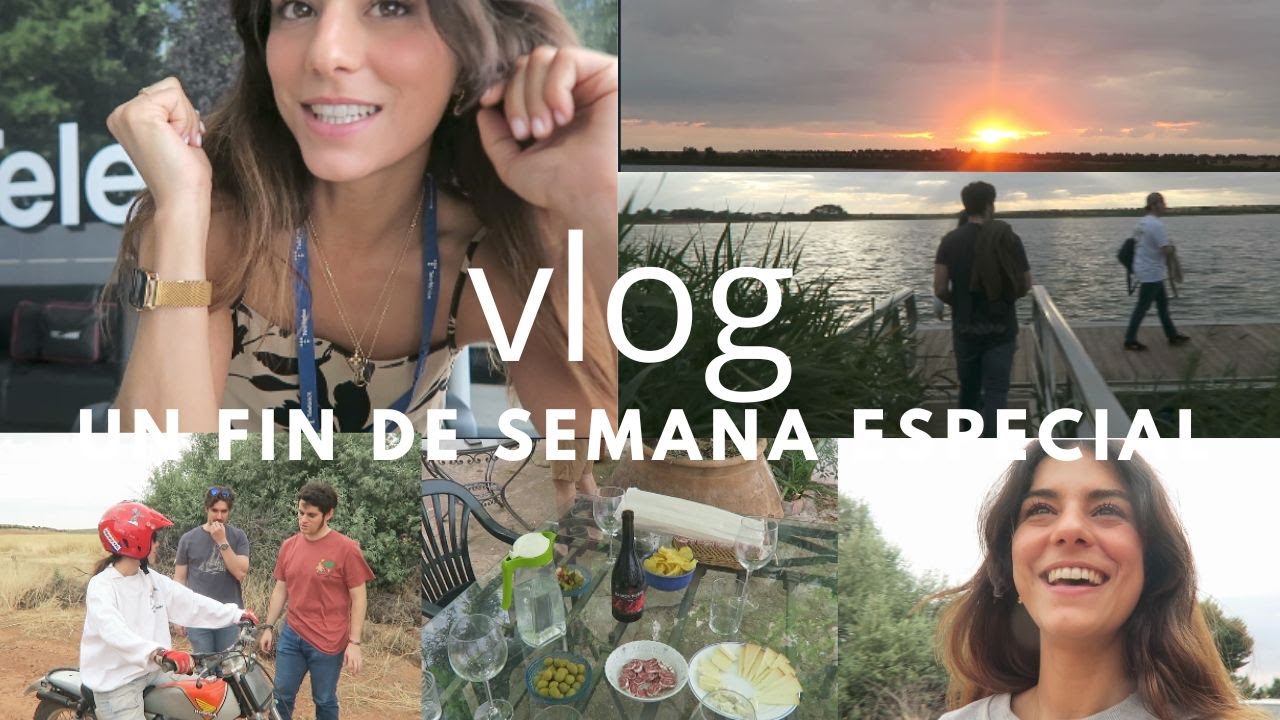 VLOG- fiesta de cumple, escapada de finde top, aprendo a montar en moto y el atardecer más bonito