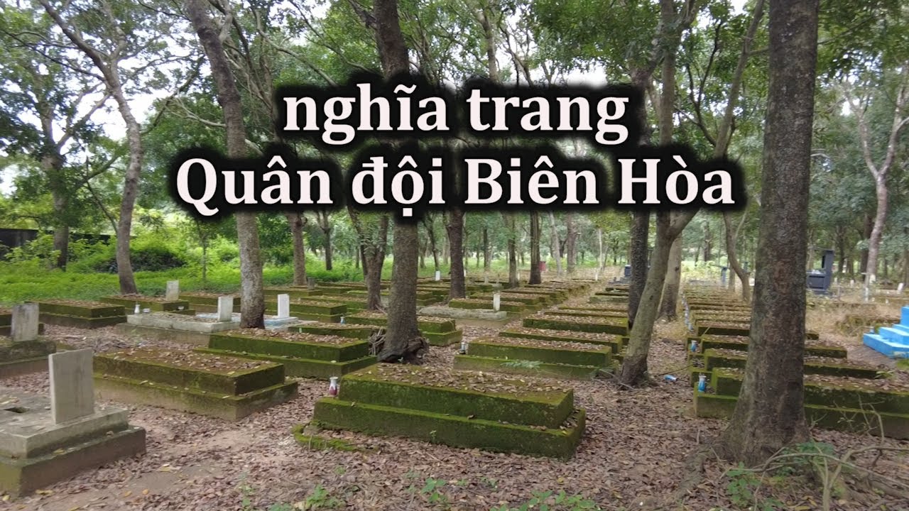 Nghĩa trang quân đội Biên Hòa của Việt Nam Cộng Hòa hiện nay còn gì.