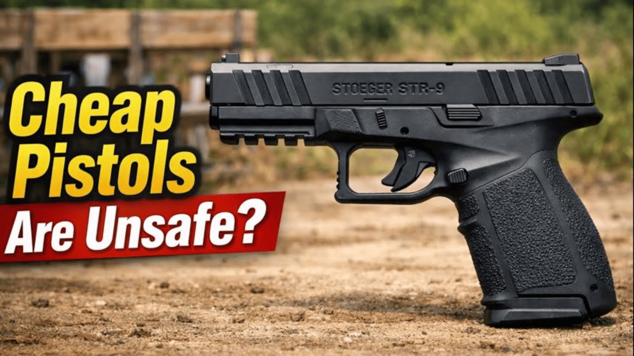 Think Cheap Pistols Are Unsafe? These 10 Budget Handguns Prove Otherwise
