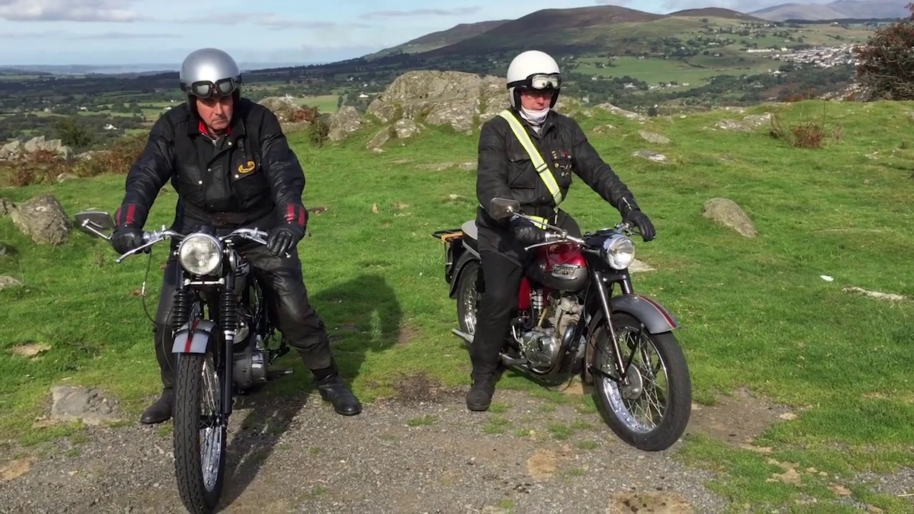 Triumph Tiger Cubs in Snowdonia