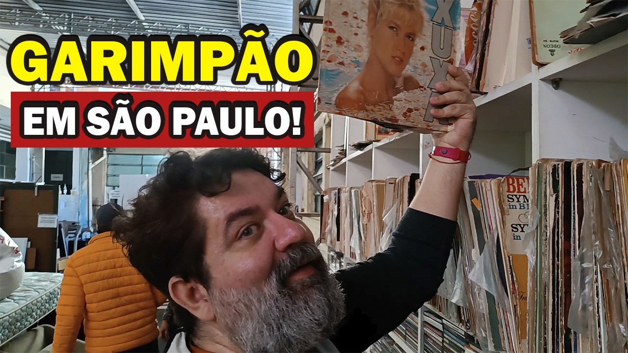 BAZAR BENEFICENTE GIGANTESCO  da AACD em SÃO PAULO para GARIMPAR VINIL, DVD, etc.! DV 459