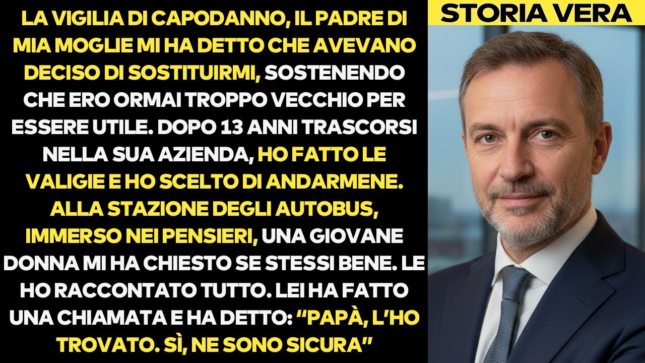 Il Padre Di Mia Moglie Ha Annunciato Alla Vigilia Di Capodanno Che Mi Sostituiranno