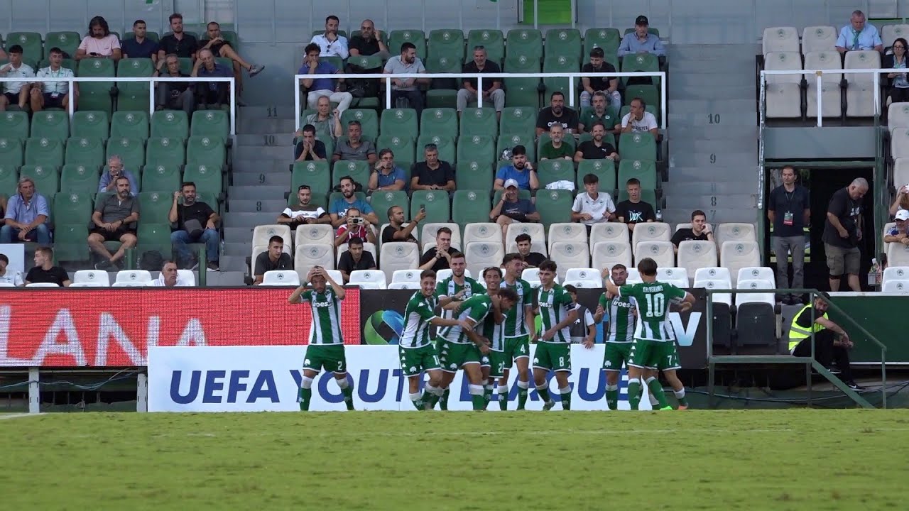 Η ιστορική 8άρα της Κ19 του Παναθηναϊκού επί της Σλάβια Σόφιας για το Youth League! / PAO TV