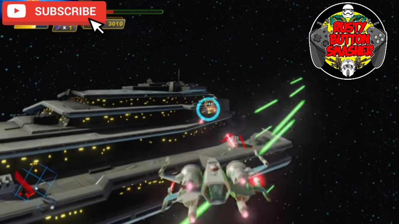 Disney Infinity 3.0 | Star Wars: The Force Awakens | X-Wing vs Star Destroyers Space Battle