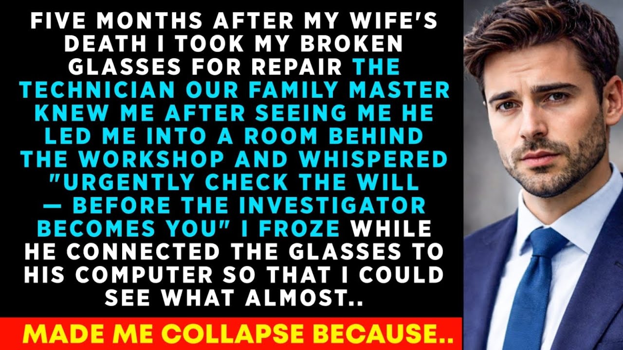 Check The Will First You're Next, The Repairman Whispered 