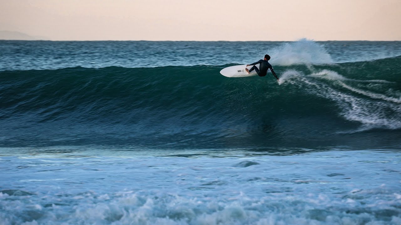 Mikey February surfs a MidLength @ SUPERTUBES, Jeffreys Bay, South Africa #jbay #surfing #pointbreak