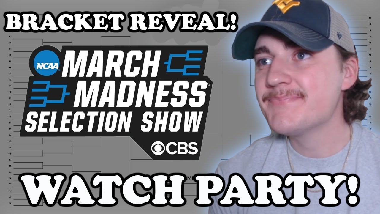 Selection Sunday REVEAL.. Making our first BRACKETS!!