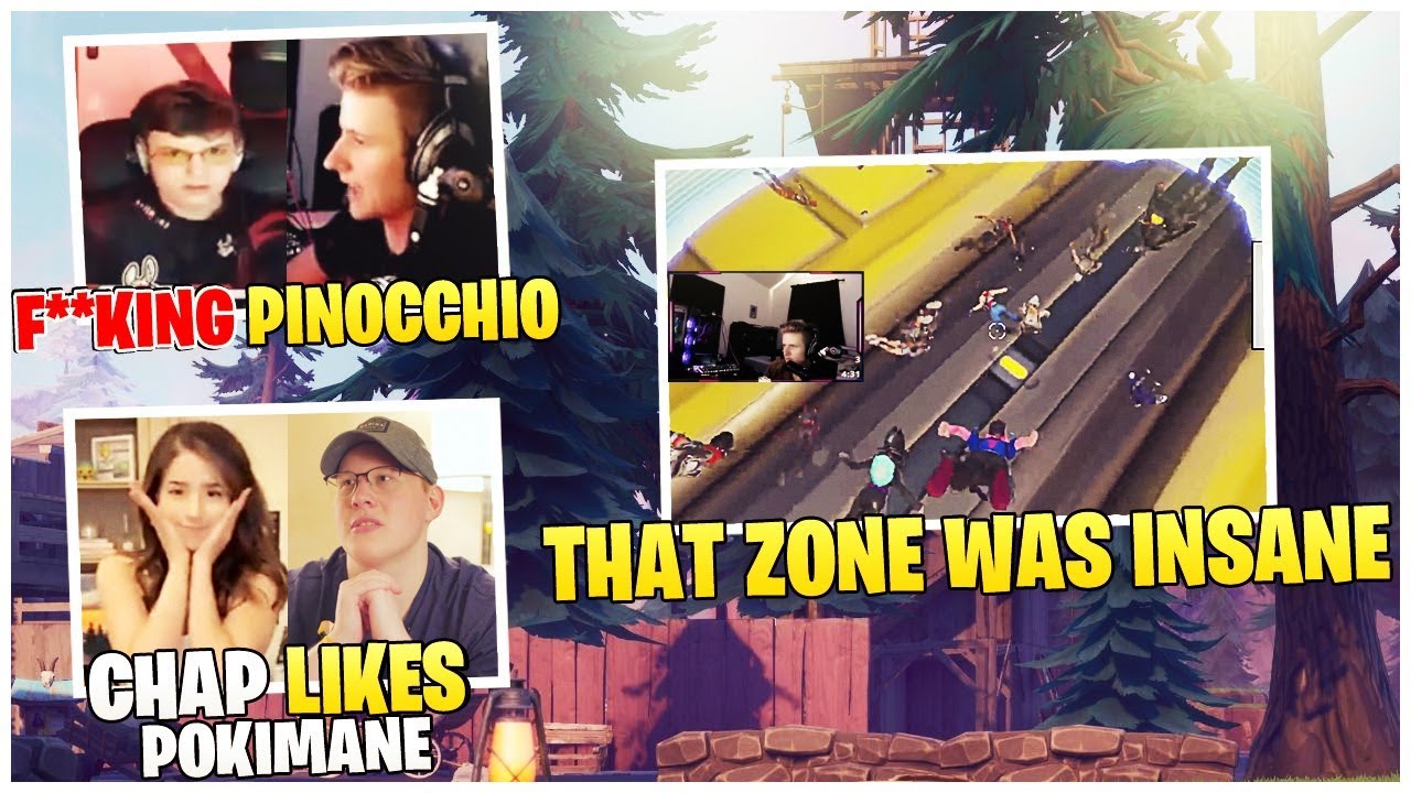 Fortnite Trio Champion Series *HILARIOUS* Final Zone | Pro Players *ROAST* Each Other