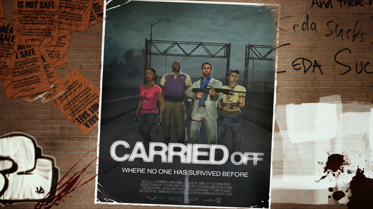 LEFT 4 DEAD 2 - CARRIED OFF (with @SitiIsabella1995 and @KogarasuGaming)