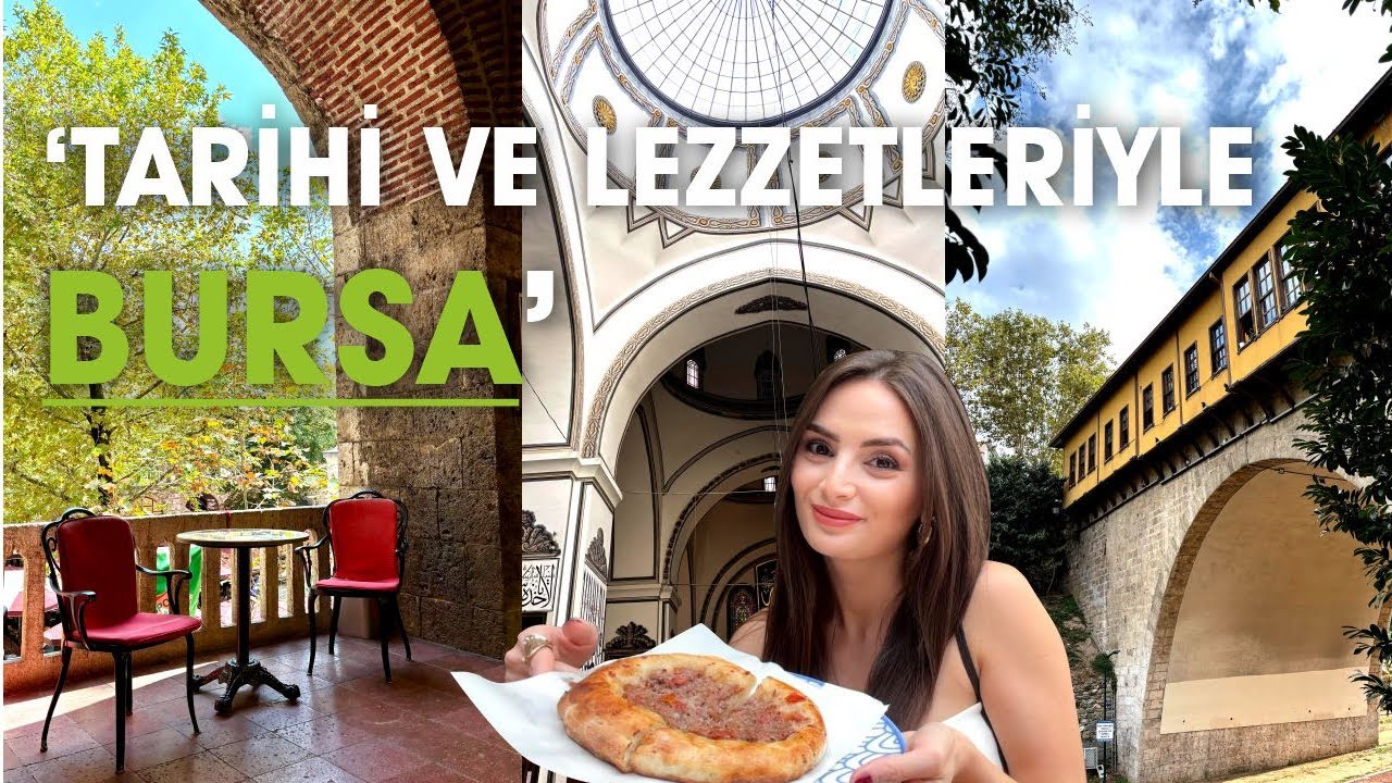 Bursa’da 1 Gün | Ulu Cami, Koza Han, Tophane & Meşhur Tatlar 🕌🍽️