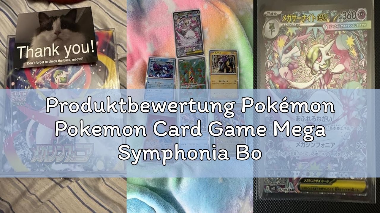Produktbewertung Pokémon Pokemon Card Game Mega Symphonia Booster Box (Japanese) - 30 Packs