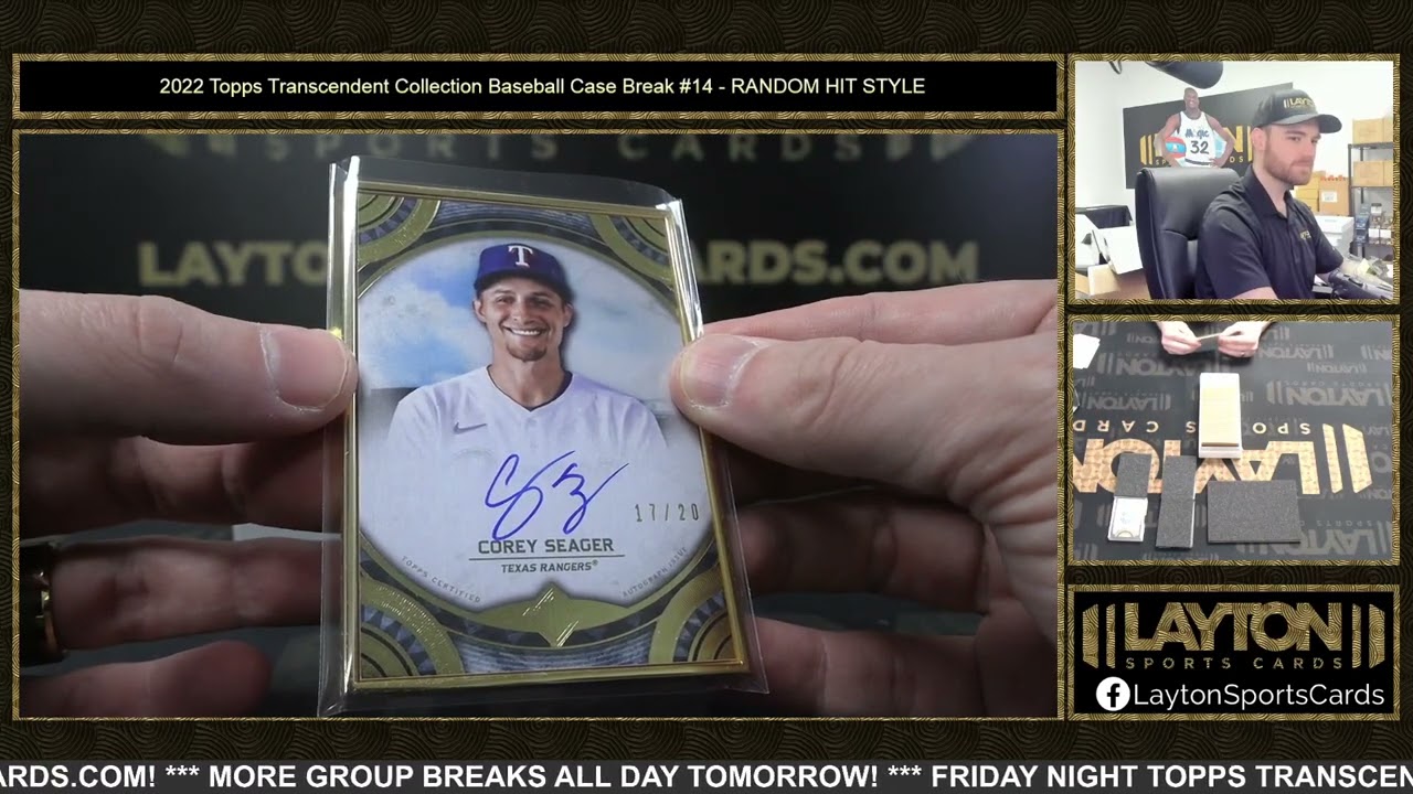 MUST-SEE HIT! UNREAL BAT KNOB BOOKLET! 2022 Topps Transcendent Collection Baseball Case Break #14