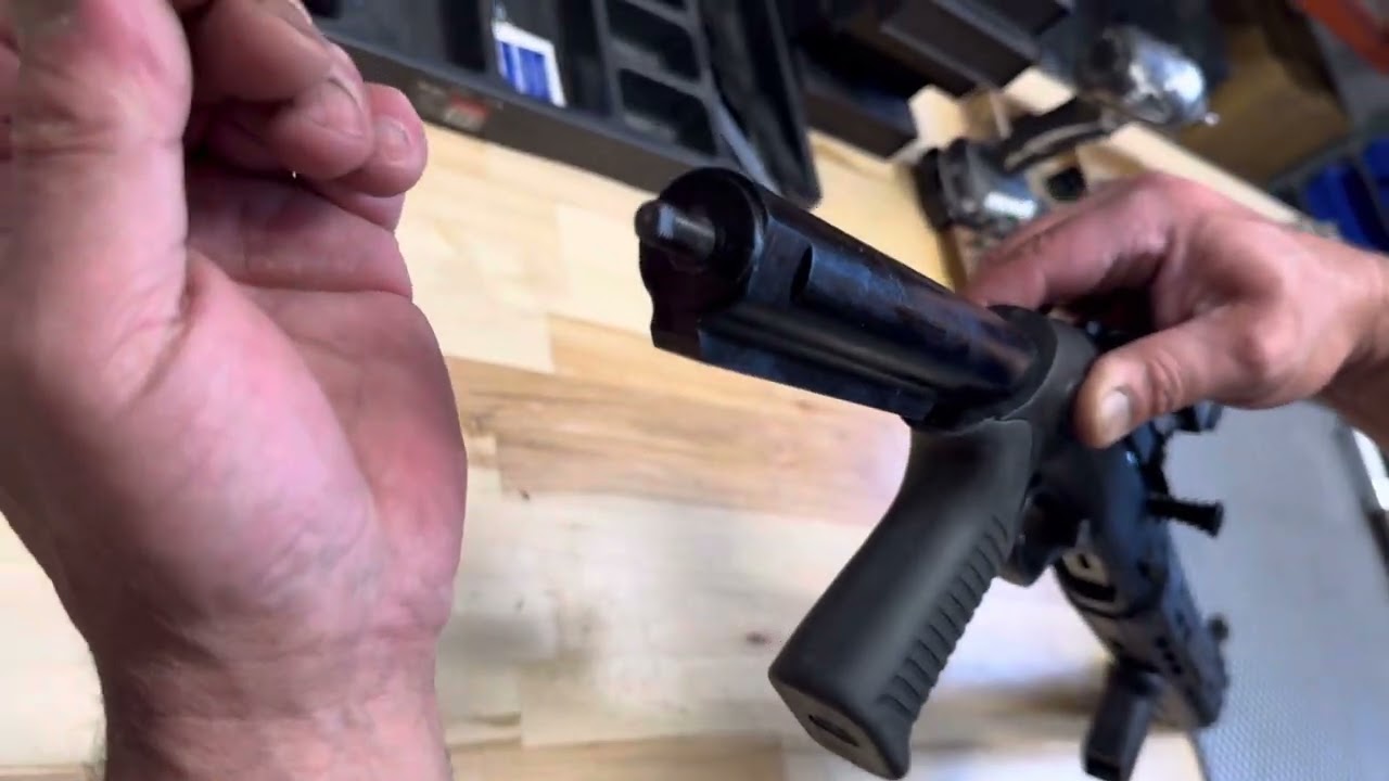 How to install Black River Manufacturing Shock Force stock on 1301