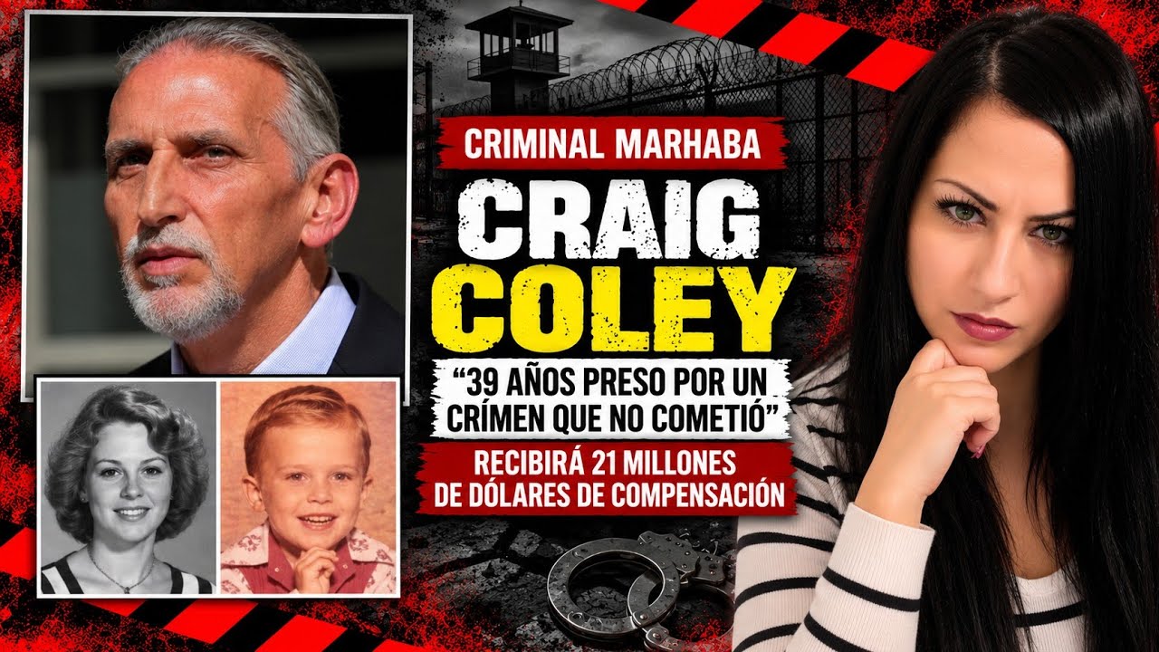 NO cometió LOS CRÍMENES, pero estuvo 39 AÑOS preso: CRAIG COLEY 