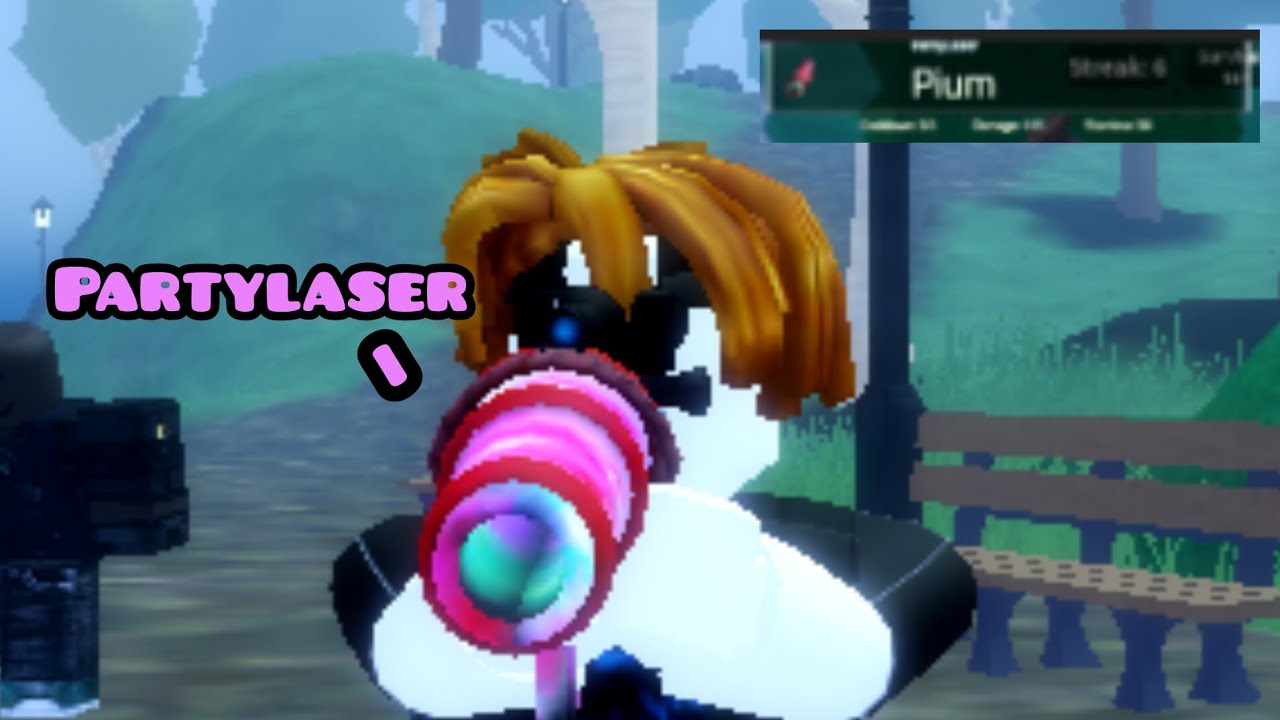 Partylaser showcase | ROBLOX Rakoof