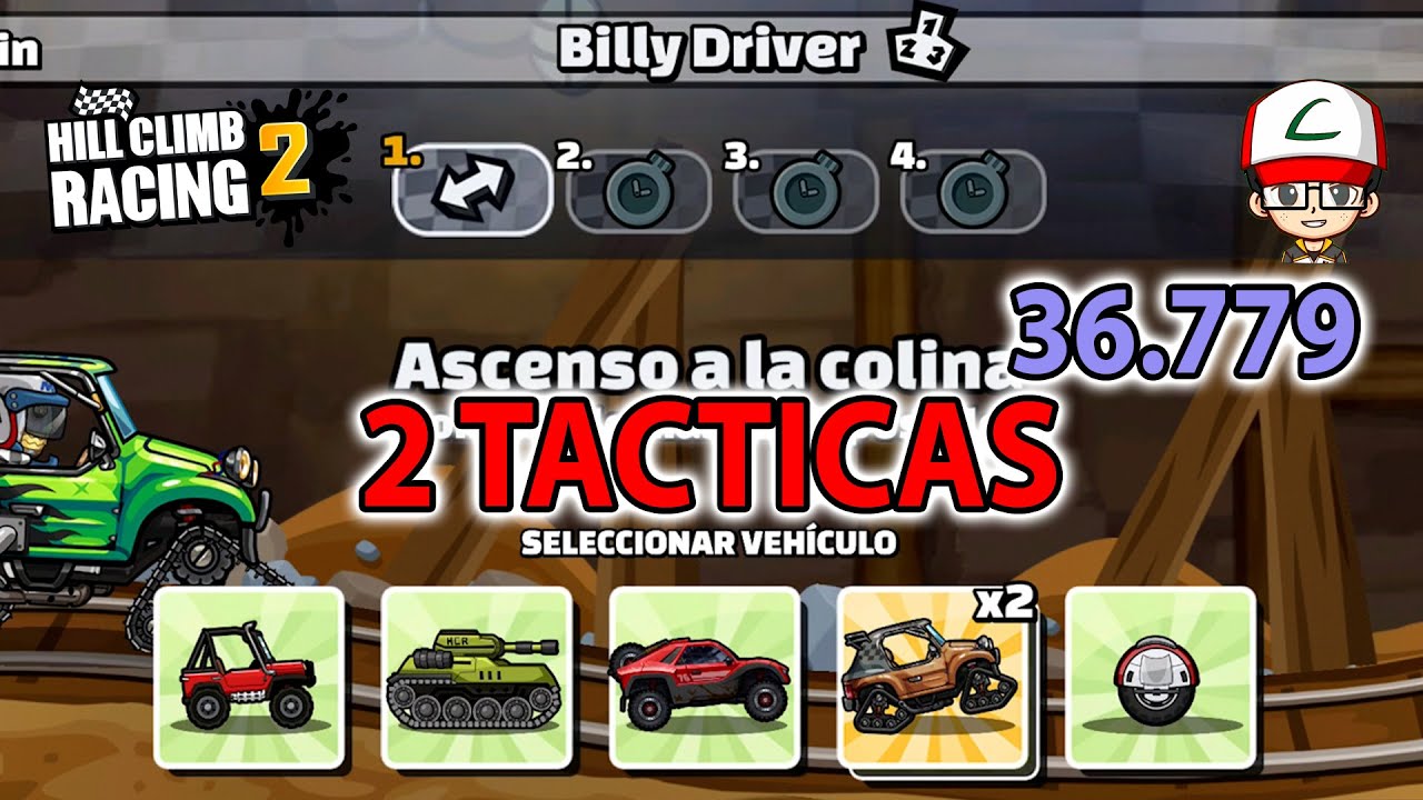 Hill Climb Racing 2 - Evento de Equipo -  Billy Driver !!! - 36.779