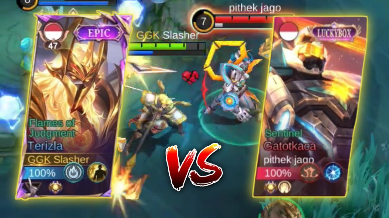Lawan Gatotkaca EXP Lane - Mobile Legends