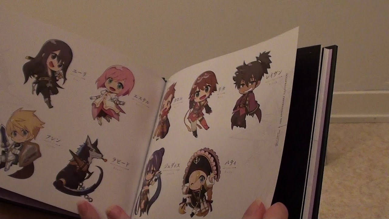 Tales of Vesperia Remaster 10th Anniversary Edition unboxing