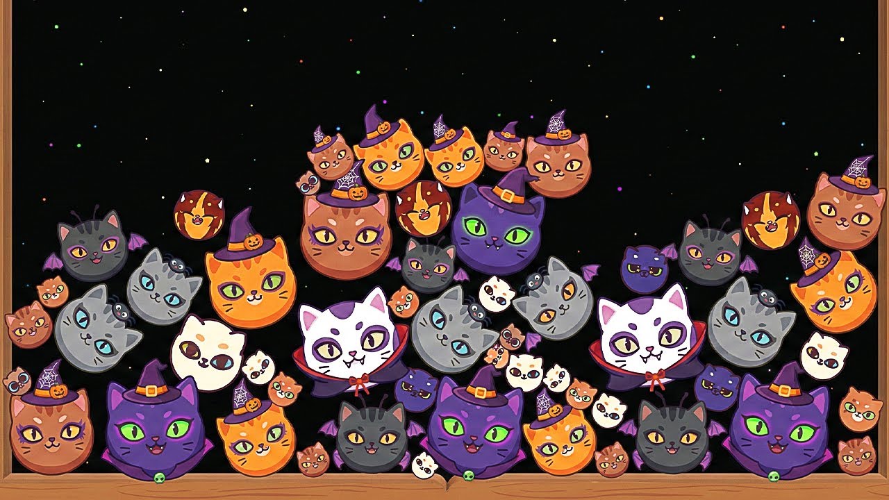 WATERMELON CATS | Suika Style Merge Puzzle &ndash; Ultimate Level Up #1