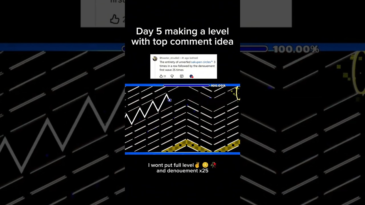 Comment ur idea✌️ #gdtop1 #geometrydash #gdupdate #funnymemes #gd #gaming #extremedemon #memes #fun