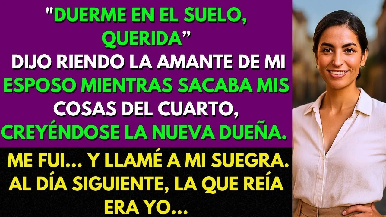 DUERME EN EL SUELO , Dijo La Amante de Mi Esposo Al Ocupar Mi Cuarto, Hasta Que Llegó Mi Suegra