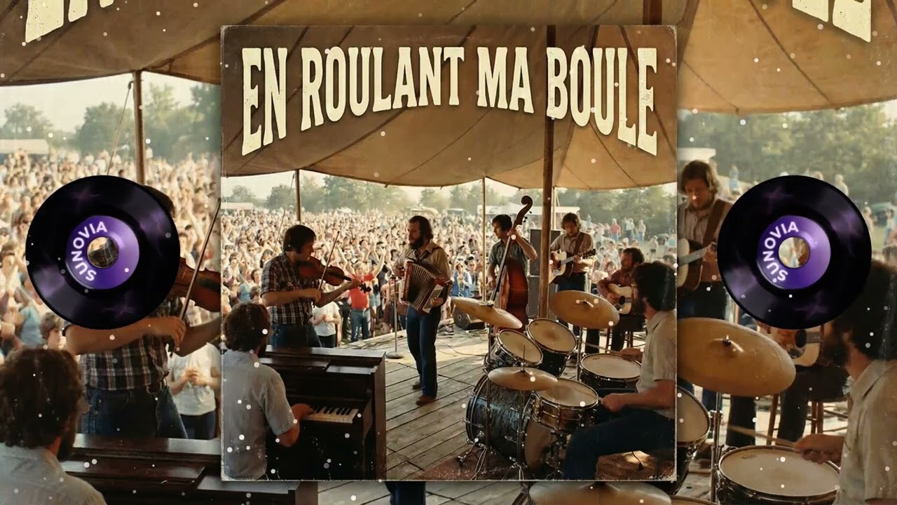 En roulant ma boule - Chanson des Voyageurs Québécois LIVE | Folk Canadien-Français Festif