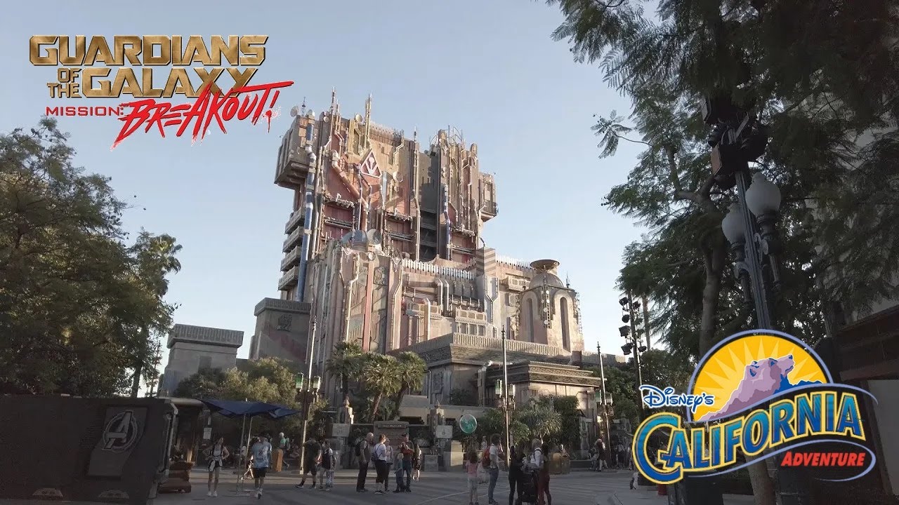 Guardians of the Galaxy – Mission: BREAKOUT! Full Experience 2021 4K POV Disney California Adventure