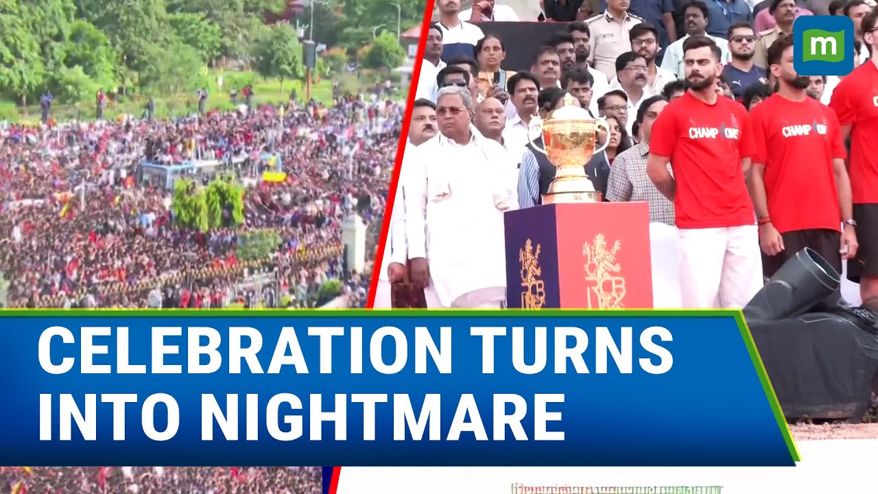 &lsquo;Kohli Kohli&rsquo; Chants Turn to Cries: Virat Kholi's RCB Victory Parade Ends in Stampede Tragedy