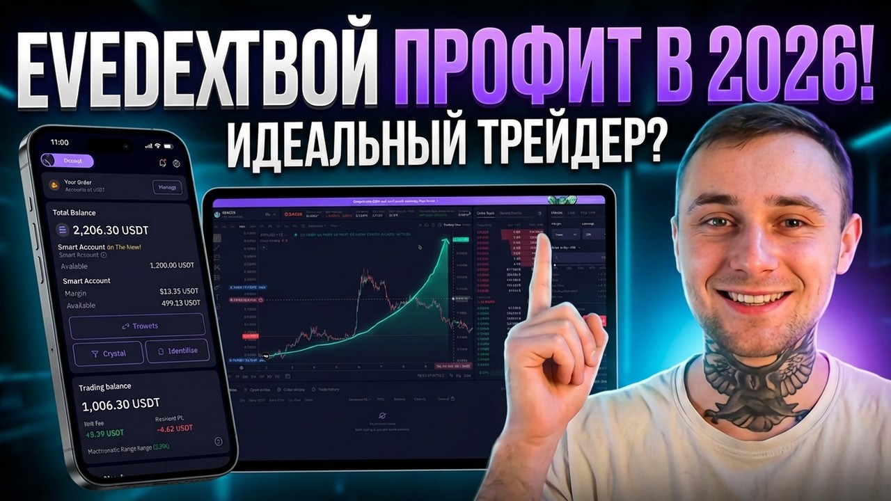 Evedex &mdash; идеальный инструмент для трейдера в 2026 году!