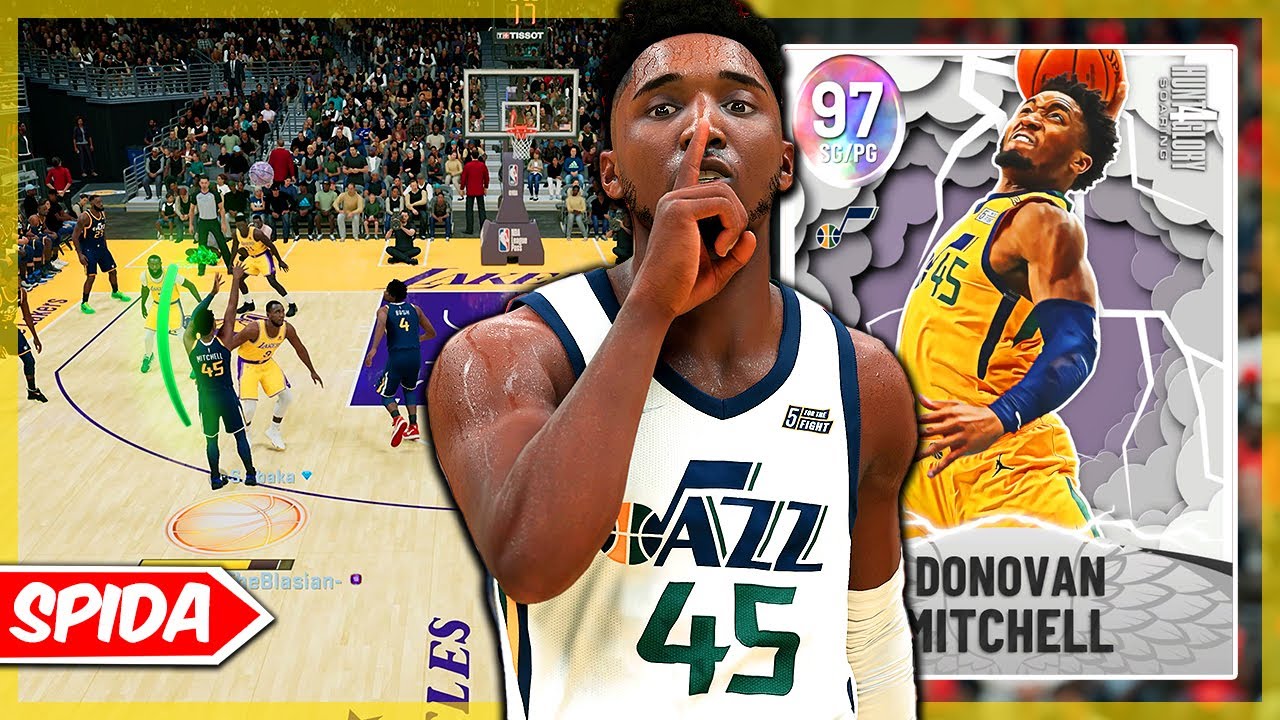 GALAXY OPAL DONOVAN MITCHELL GAMEPLAY! HES A TOP TIER POINT GOD WITH ONE ISSUE....NBA 2k22 MyTEAM