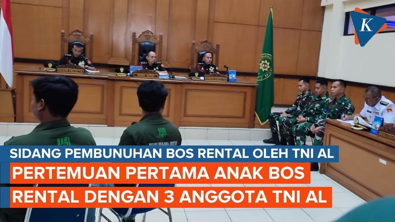 Momen Perdana Pertemuan Anak Bos Rental dan 3 Anggota TNI AL