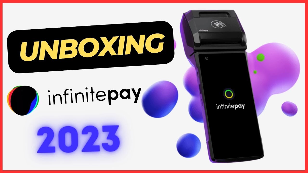 UNBOXING da Maquina de Cartao Infinity Smart