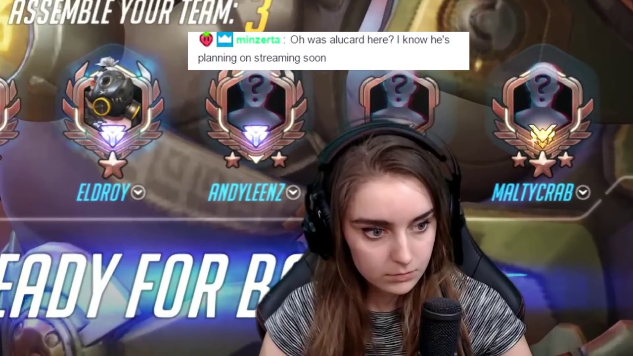I always end up vsing this streamer every time I play Overwatch