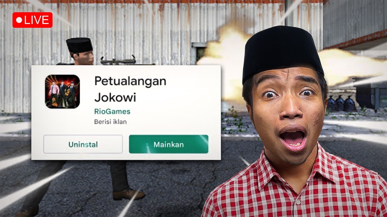 LOH NDAK TAU KOK TANYA AKU?!🙏🏼 | Petualangan Jokowi