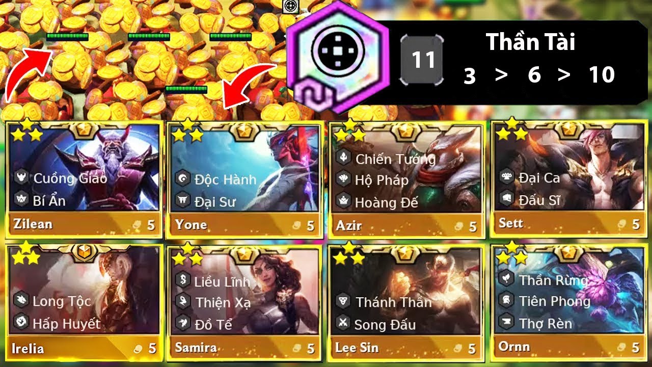 T&Aacute;I HIỆN DTCL M&Ugrave;A 4.5 : MỐC 11 THẦN T&Agrave;I + FULL TƯỚNG 5 TIỀN 3 SAO Đ&Aacute;NG SỢ NHƯ THẾ N&Agrave;O | TUẤN WICKED