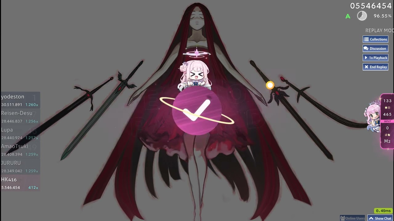 [Osu!] Zektbach - L'erisia (Primary Logic) [sstari's Exterme] ★7.21 A rank