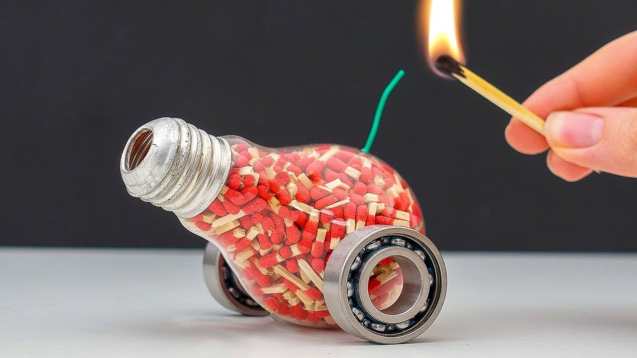 Le plus PETIT CANON du Monde 💡🔥